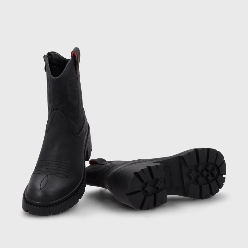BOTIN TACO NEGRO MUJER 45745 - 7