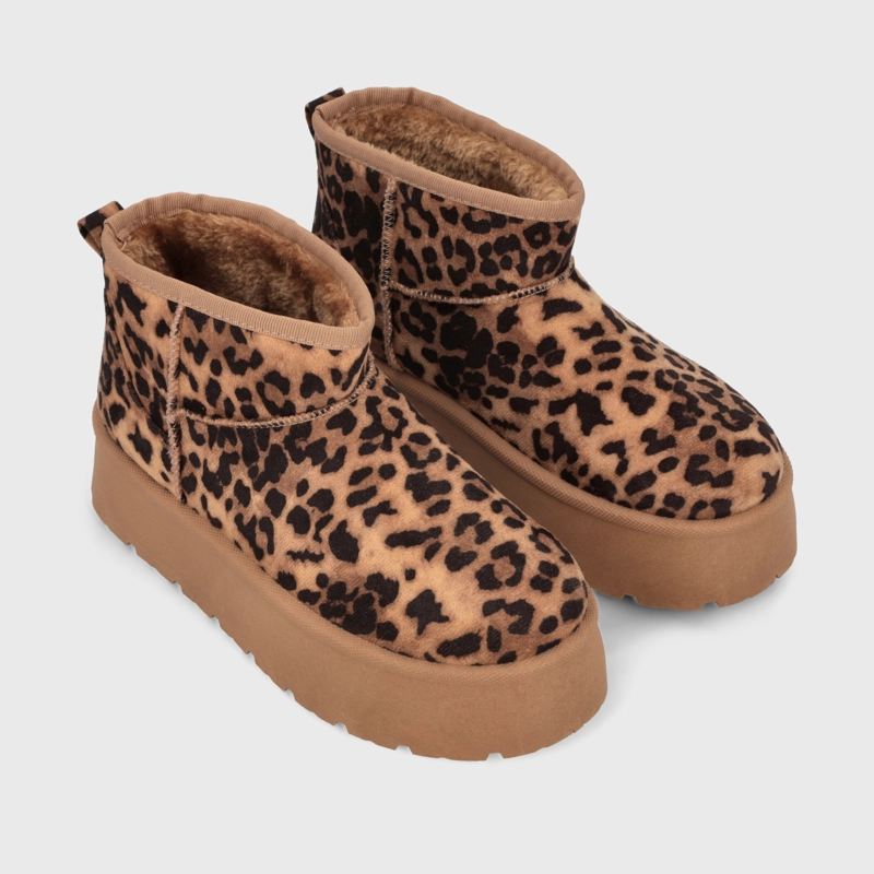 BOTIN PLATAFORMA ANIMAL PRINT MUJER 48111 - 3