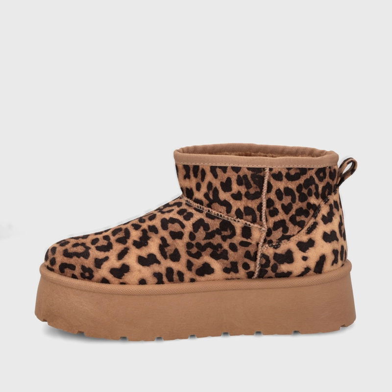 BOTIN PLATAFORMA ANIMAL PRINT MUJER 48111 - 4