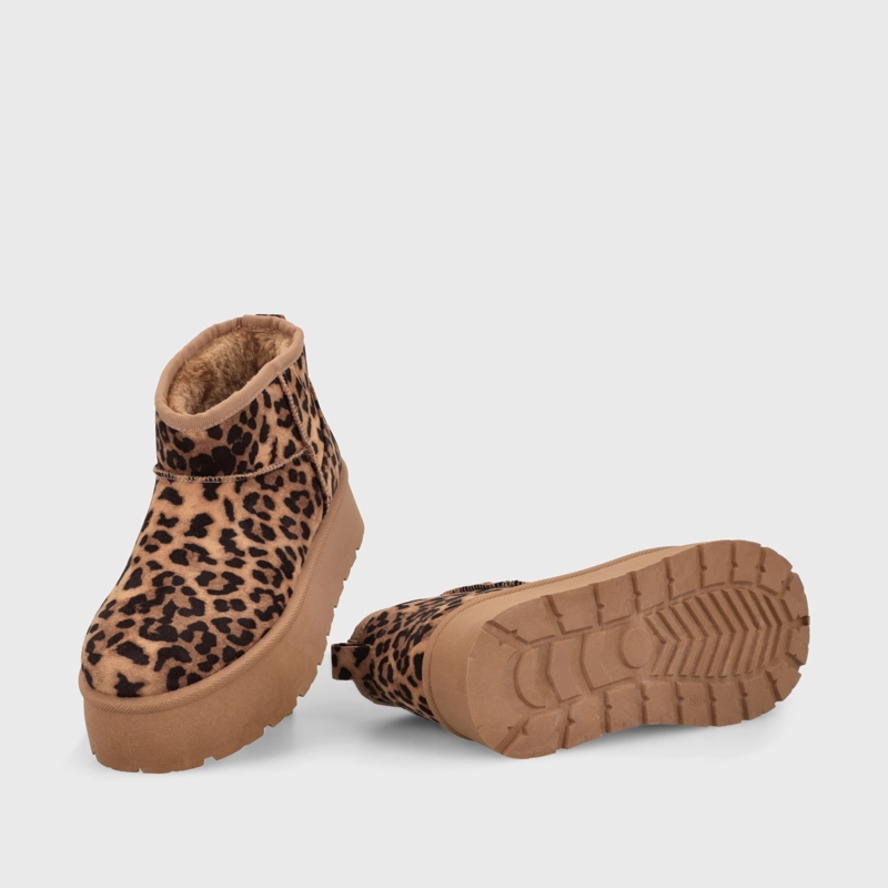 BOTIN PLATAFORMA ANIMAL PRINT MUJER 48111 - 6