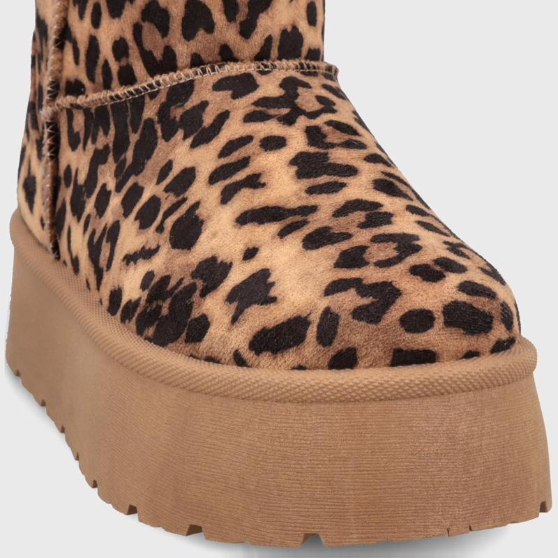 BOTIN PLATAFORMA ANIMAL PRINT MUJER 48111 - 7