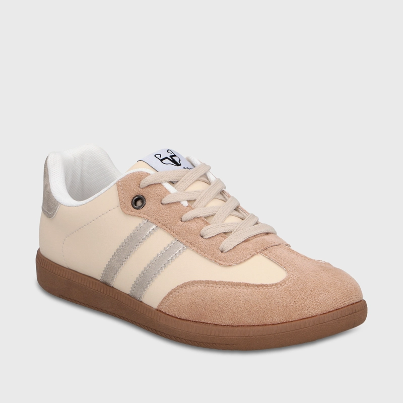 ZAPATILLA BEIGE MUJER 48061 - 2
