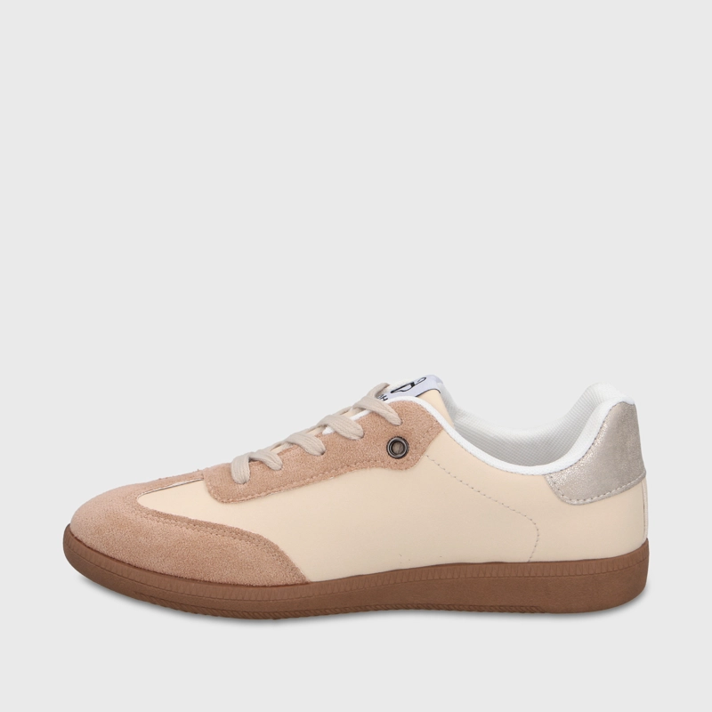 ZAPATILLA BEIGE MUJER 48061 - 4