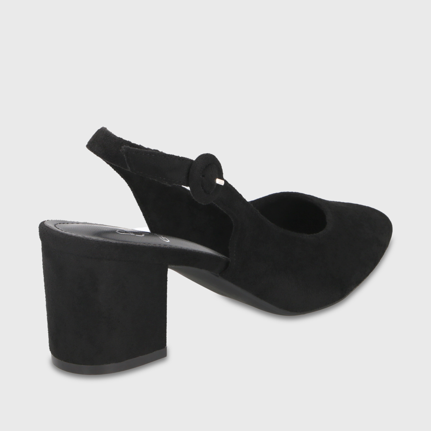 ZAPATO TACO NEGRO MUJER 64040 - 5