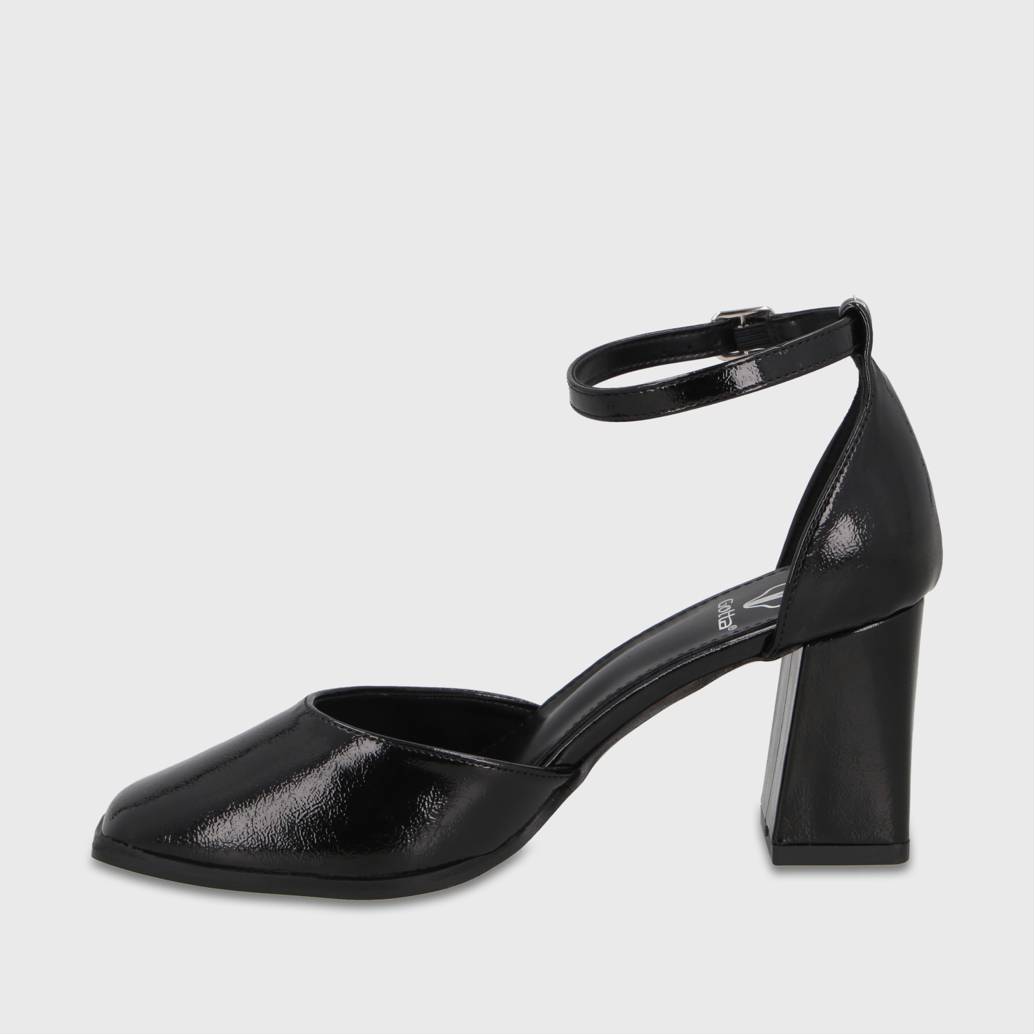 ZAPATO TACO NEGRO MUJER 64090 - 4