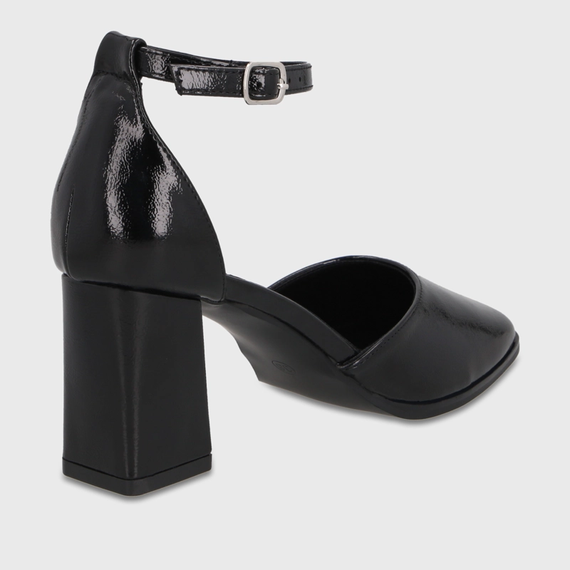ZAPATO TACO NEGRO MUJER 64090 - 5