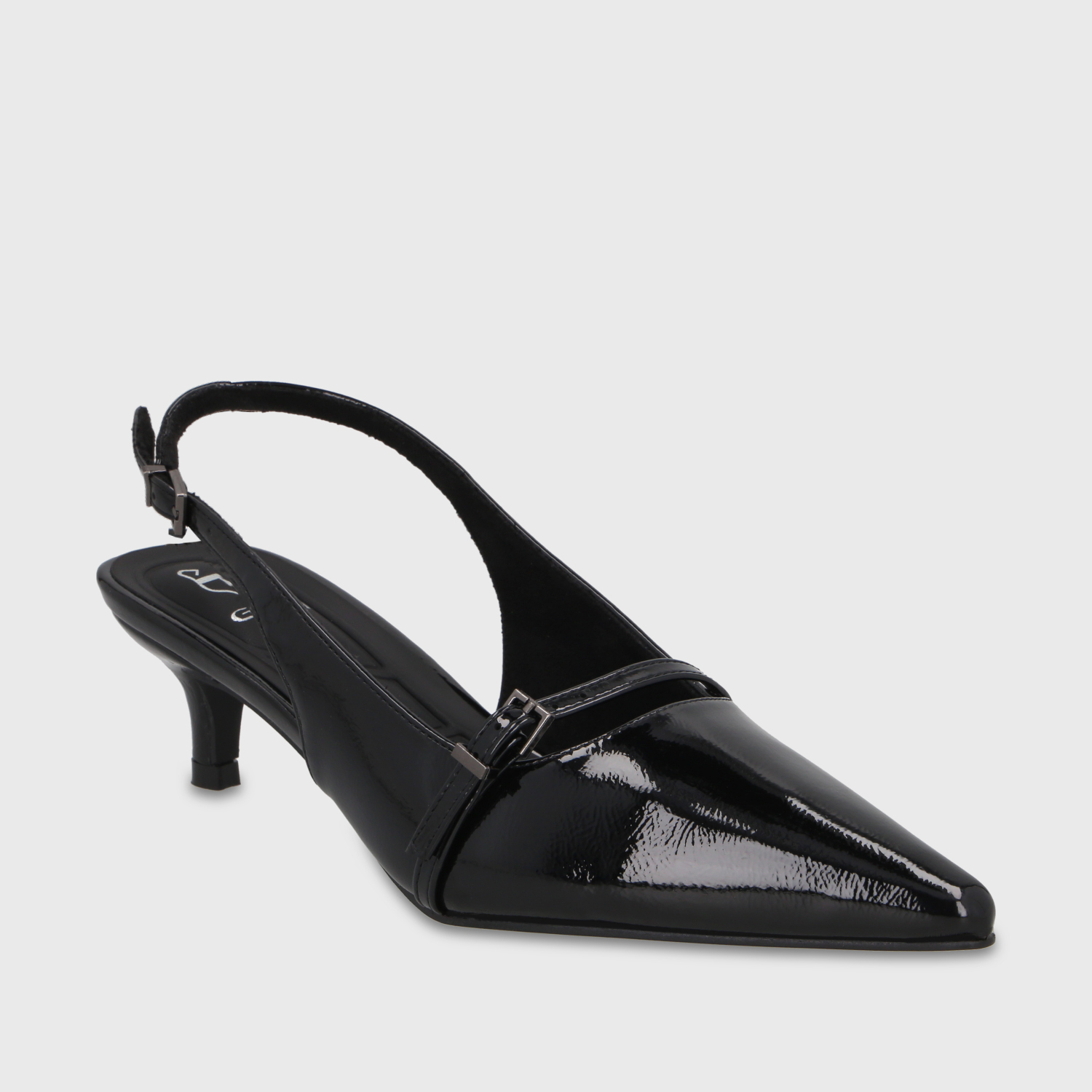 ZAPATO TACO NEGRO MUJER 64800 - 2