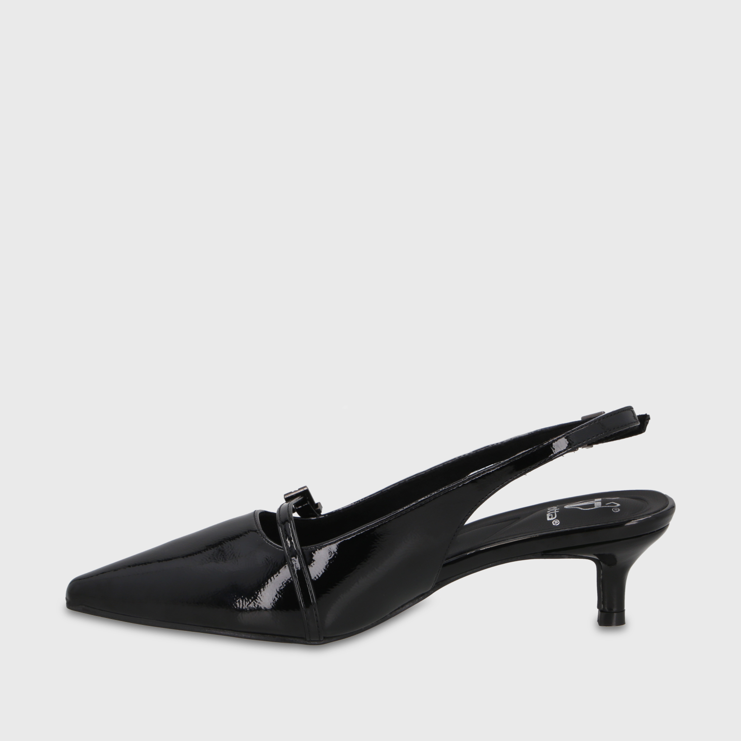 ZAPATO TACO NEGRO MUJER 64800 - 4