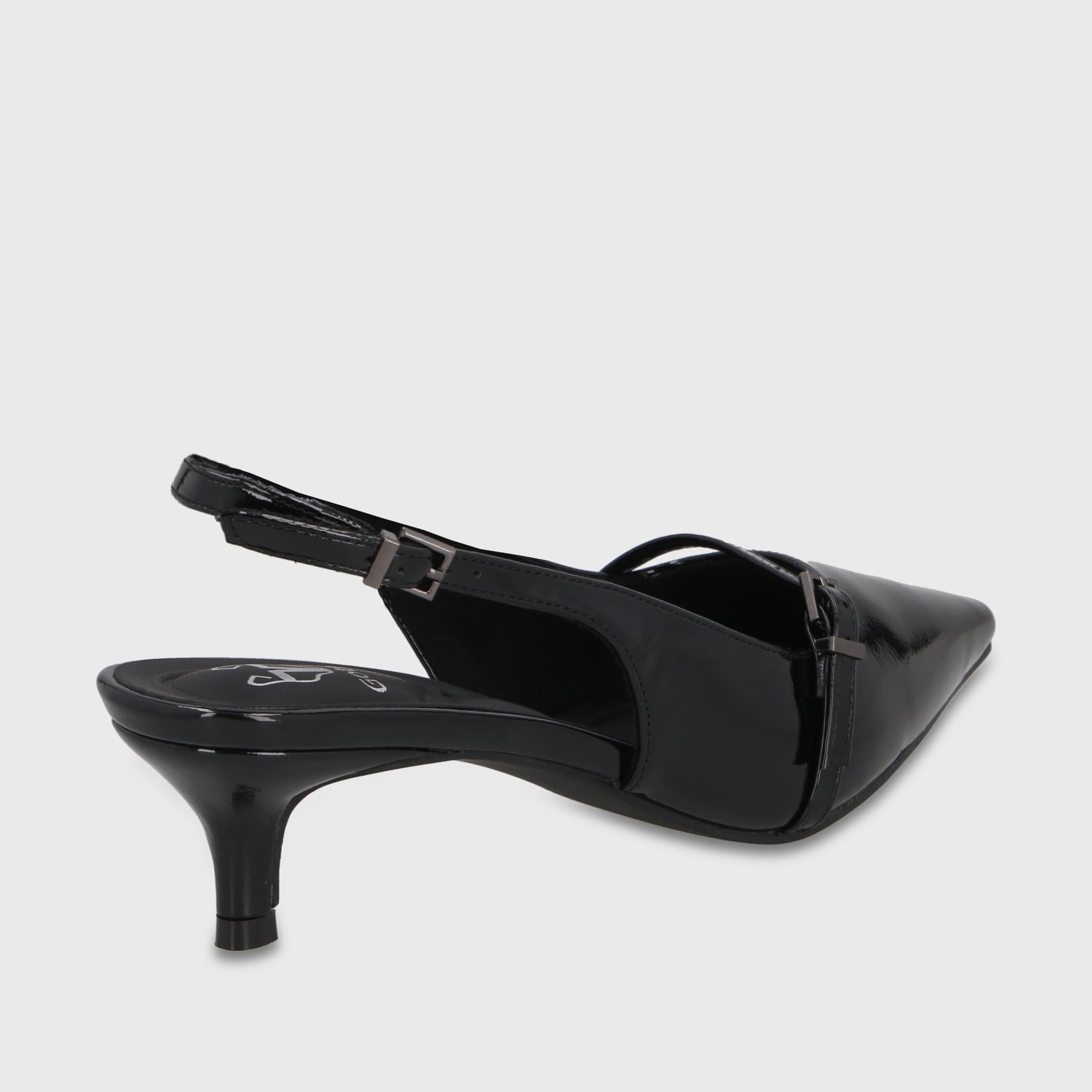 ZAPATO TACO NEGRO MUJER 64800 - 5