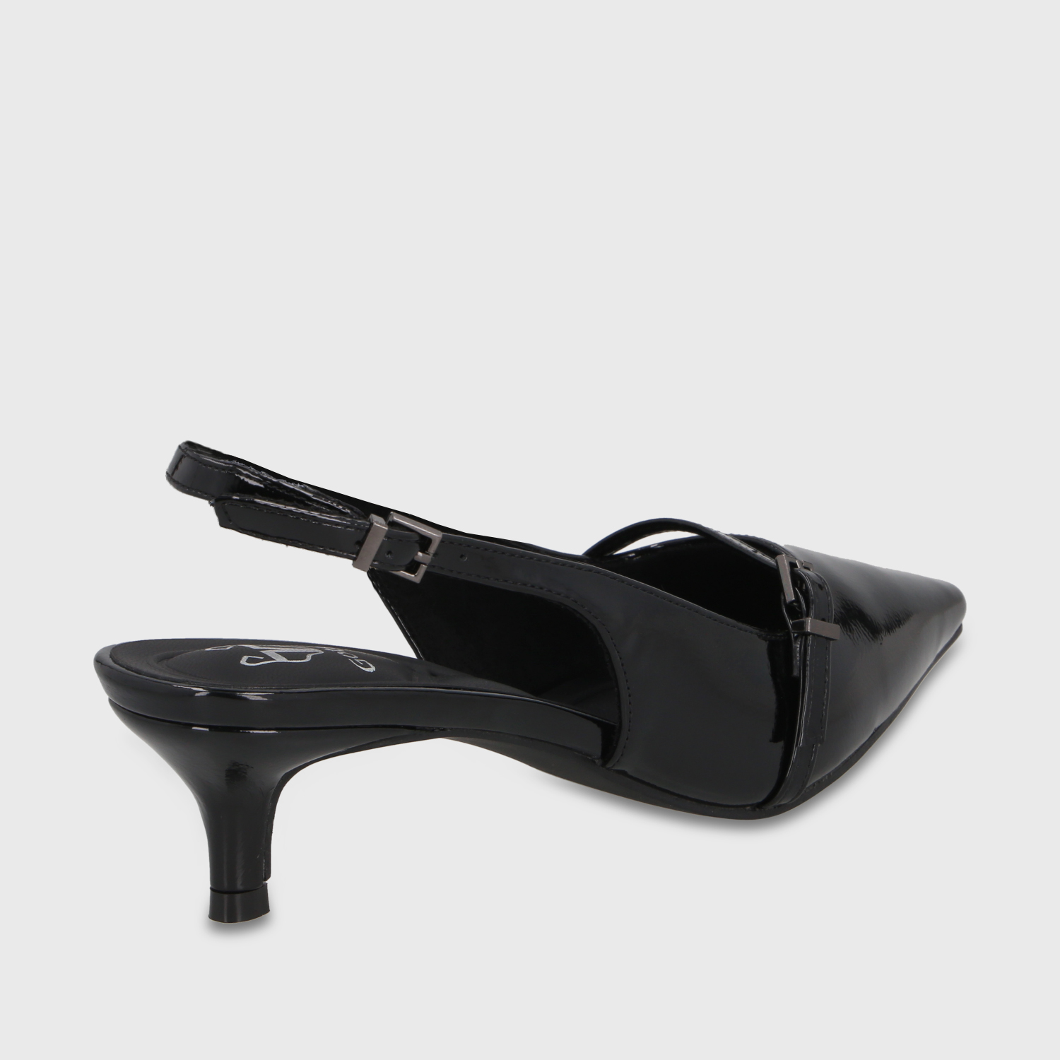 ZAPATO TACO NEGRO MUJER 64800 - 5