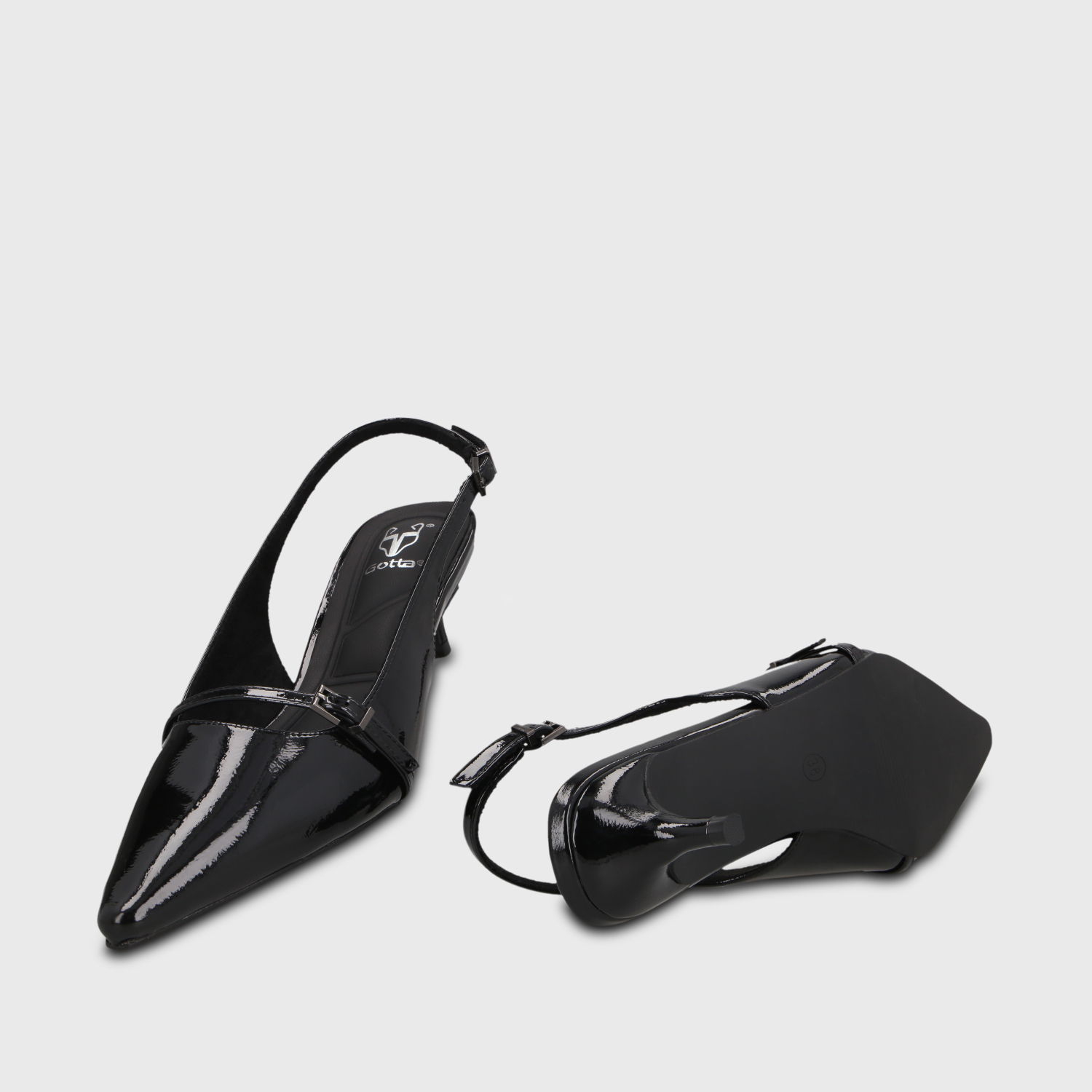 ZAPATO TACO NEGRO MUJER 64800 - 7