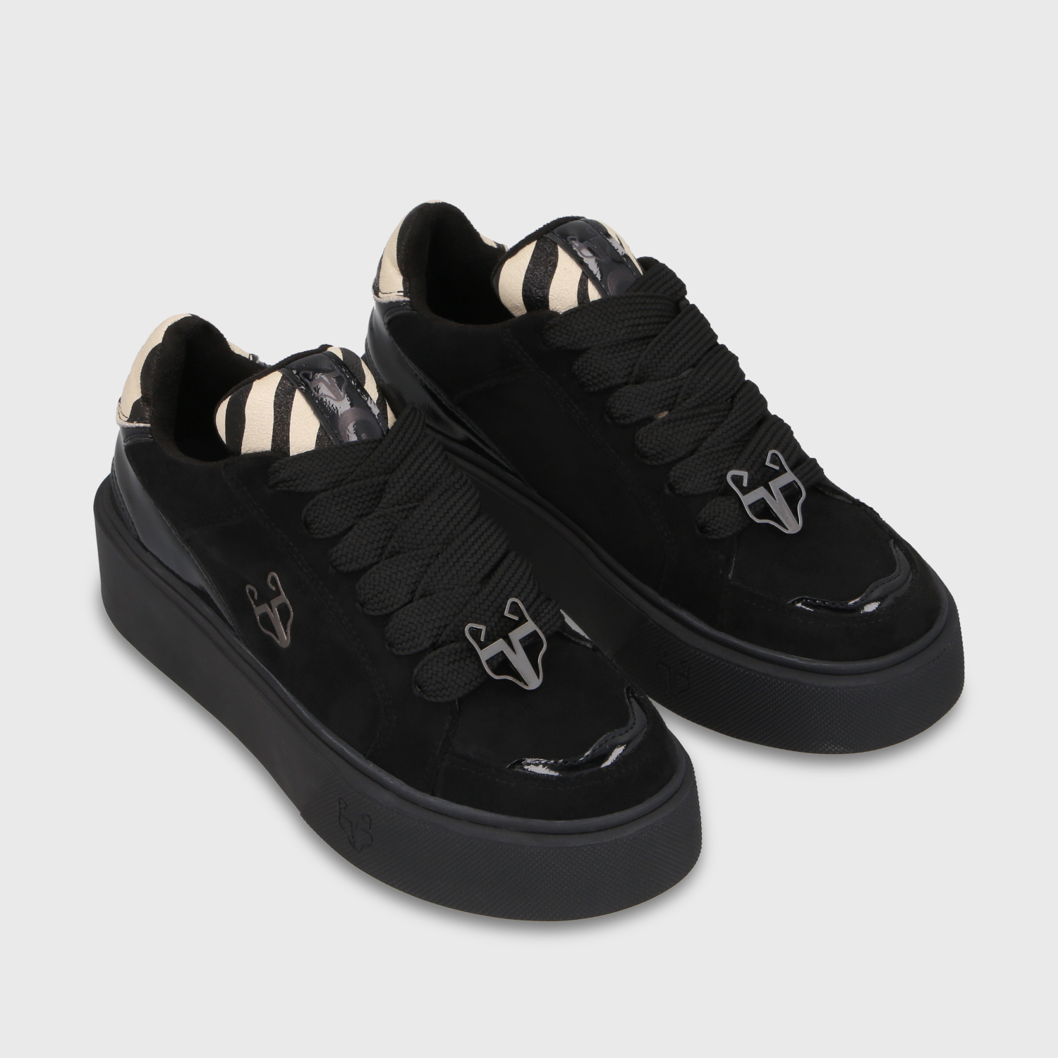 ZAPATILLA NEGRA MUJER 43046 - 3