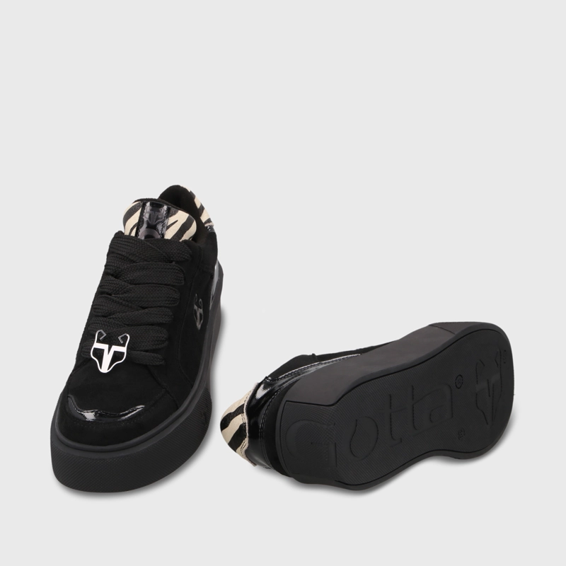 ZAPATILLA  NEGRA MUJER 43046 - 7