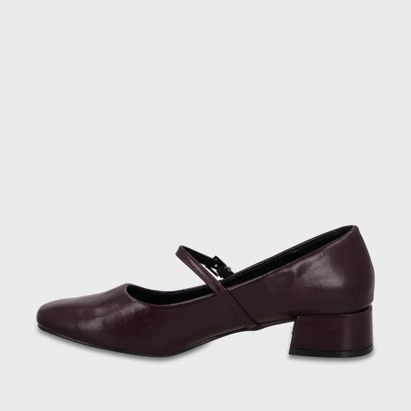 ZAPATO TACO BURDEO MUJER 65800 - 4