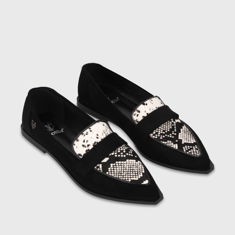 BALLERINA NEGRA MUJER 65711 - 3