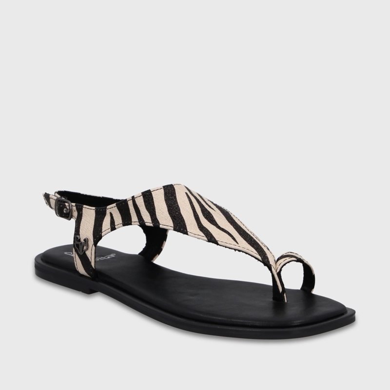 SANDALIA ANIMAL PRINT MUJER 65681 - 2