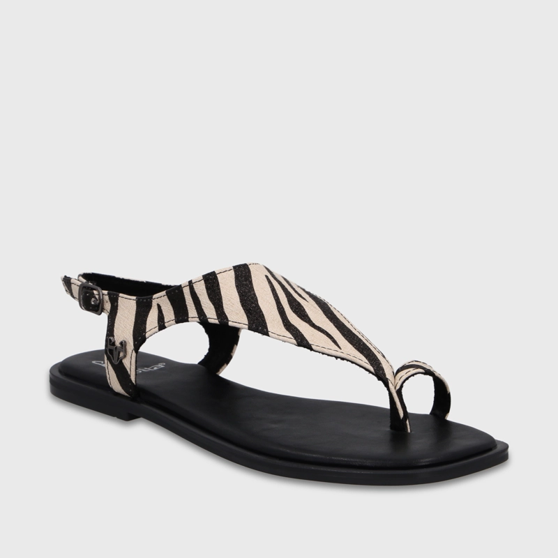 SANDALIA ANIMAL PRINT MUJER 65681 - 2