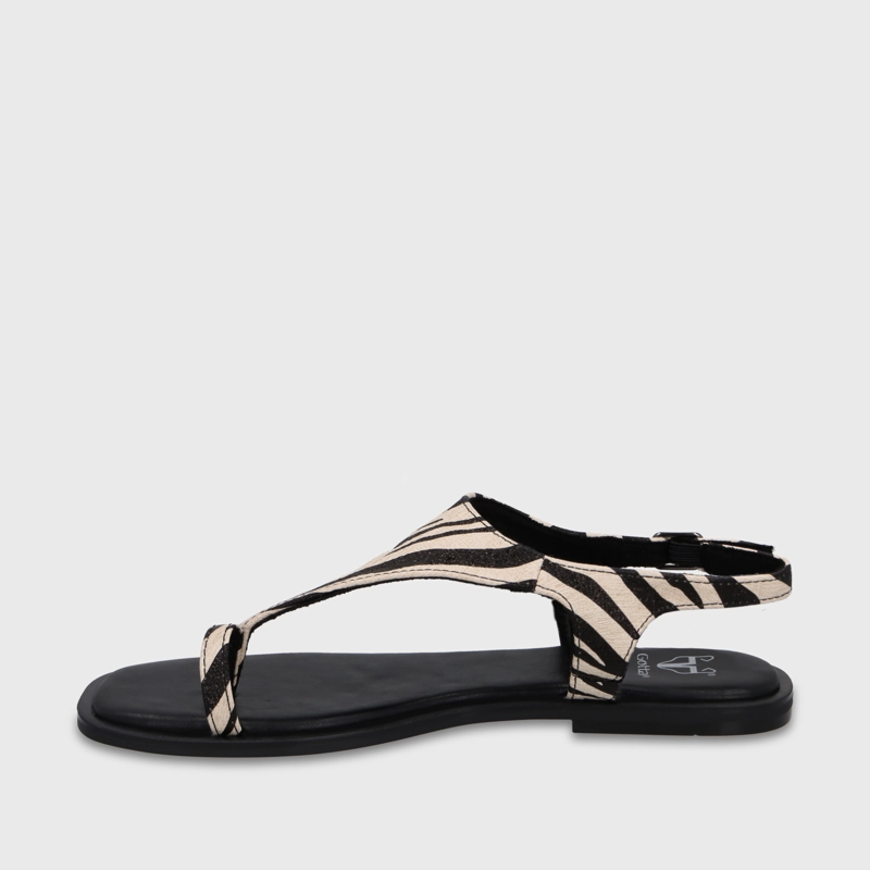 SANDALIA ANIMAL PRINT MUJER 65681 - 4