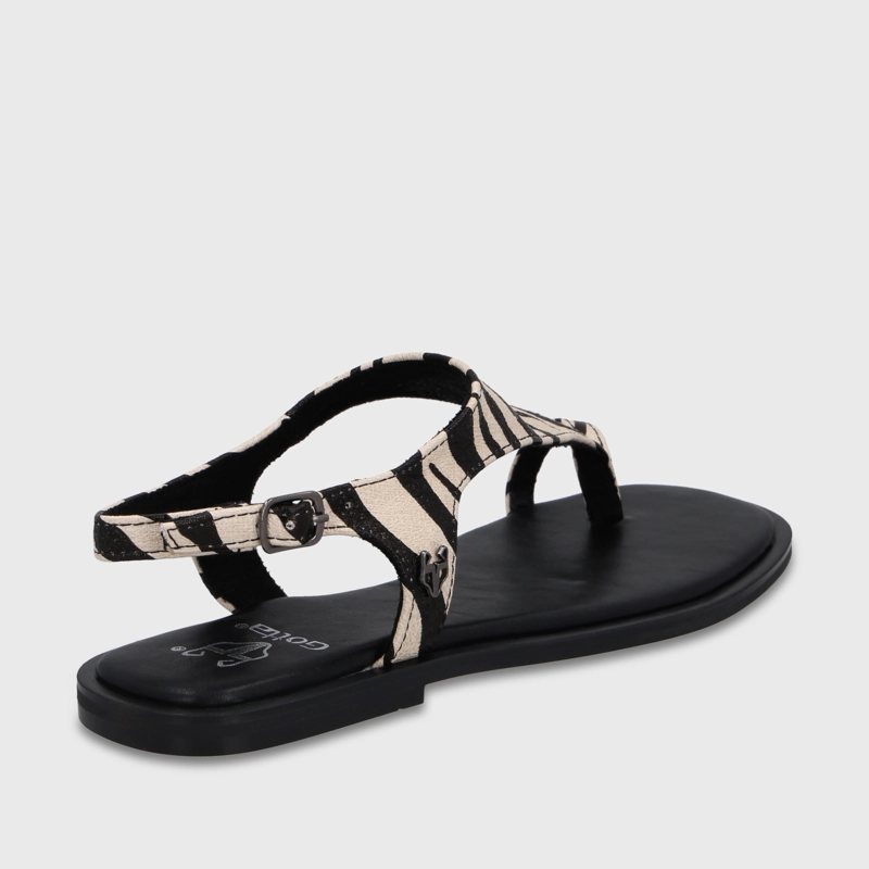 SANDALIA ANIMAL PRINT MUJER 65681 - 5