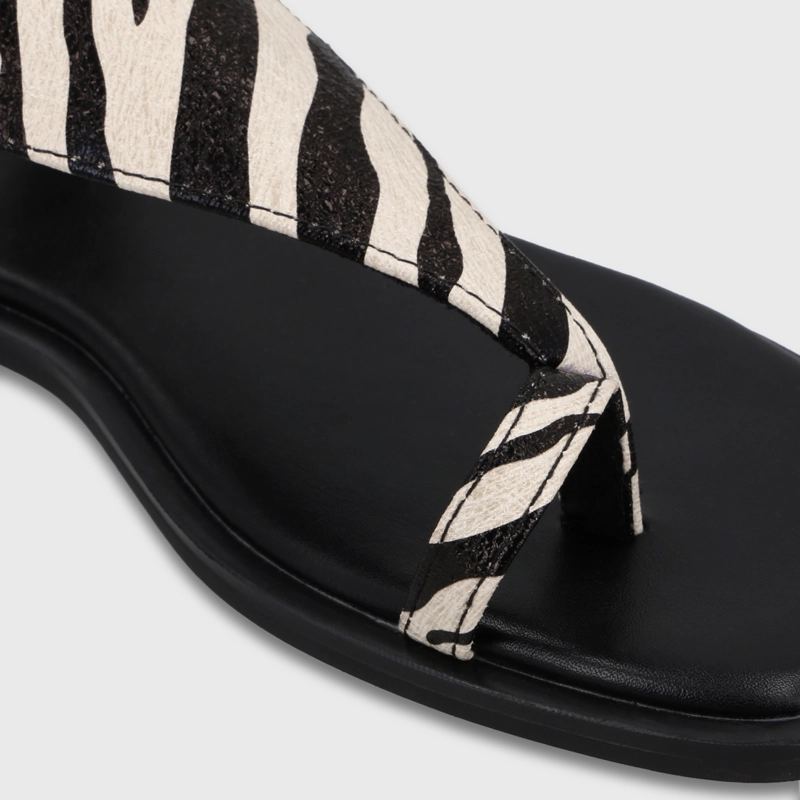 SANDALIA ANIMAL PRINT MUJER 65681 - 6