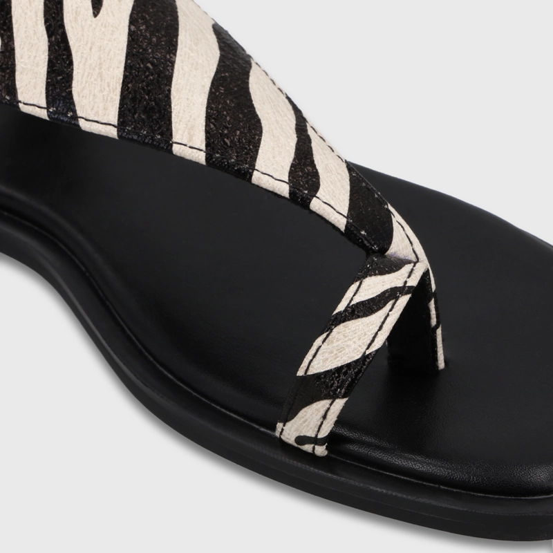 SANDALIA ANIMAL PRINT MUJER 65681 - 6