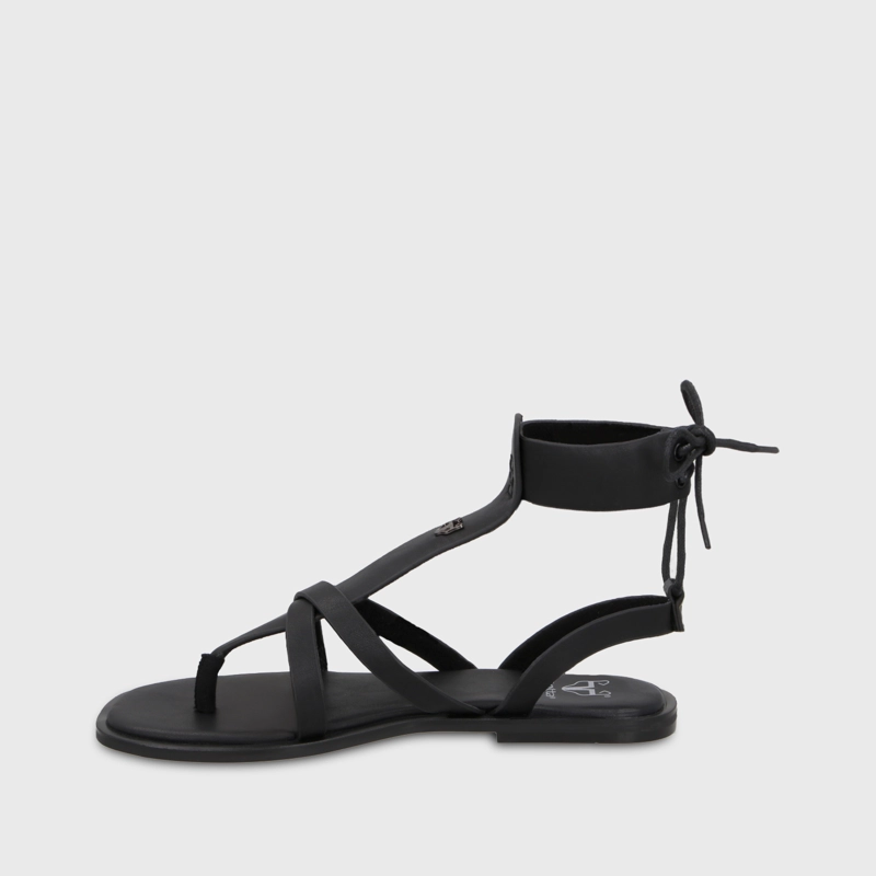 SANDALIA NEGRA MUJER 65680 - 4