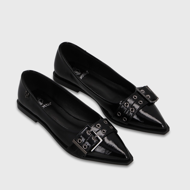BALLERINA NEGRA MUJER 65710 - 3