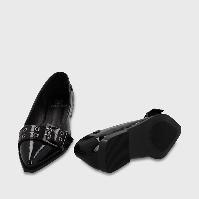 BALLERINA NEGRA MUJER 65710 - 7
