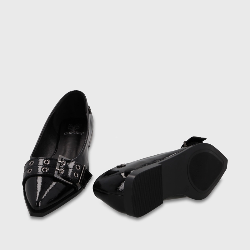 BALLERINA NEGRA MUJER 65710 - 7