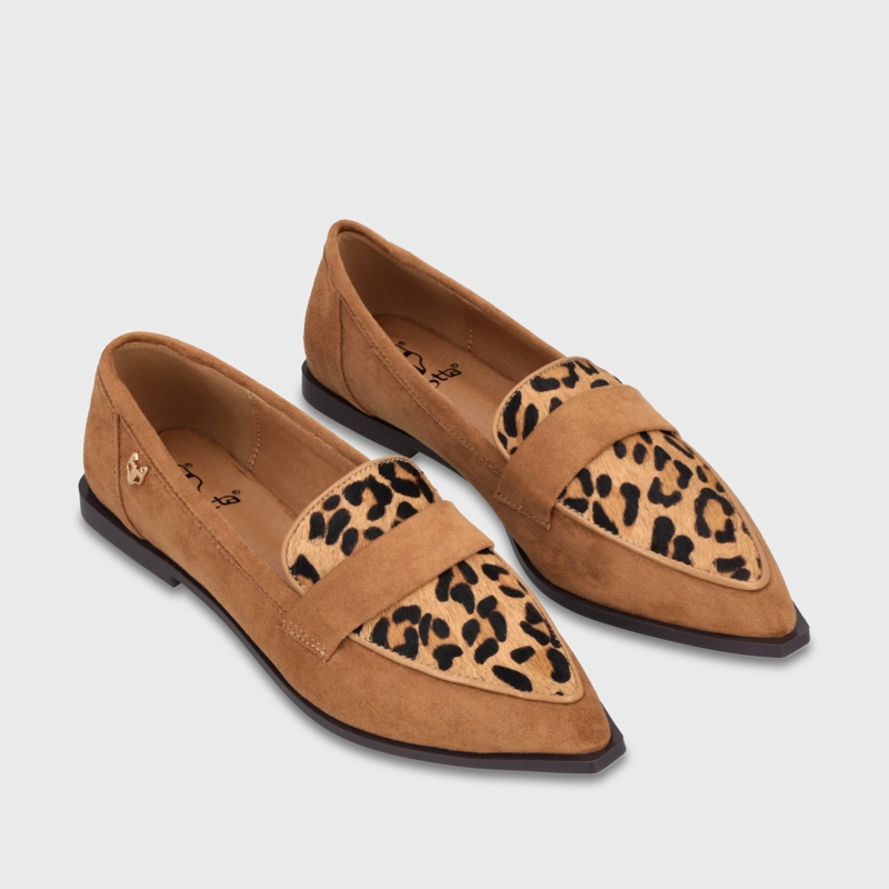 BALLERINA CAMEL MUJER 65711 - 3