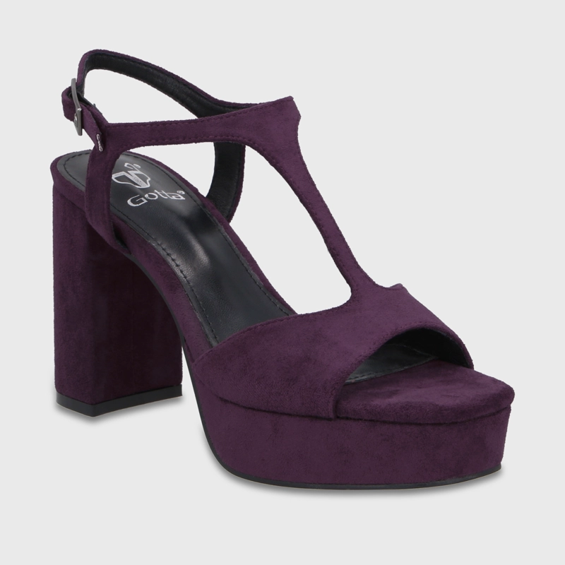 SANDALIA TACO BURDEO MUJER 659100 - 2