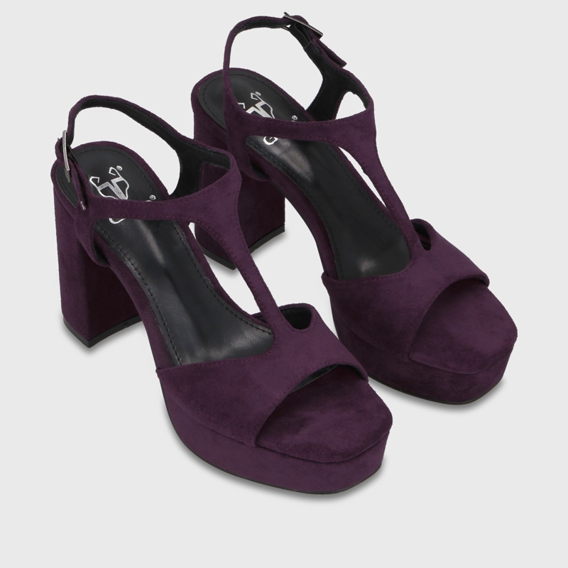 SANDALIA TACO BURDEO MUJER 659100 - 3