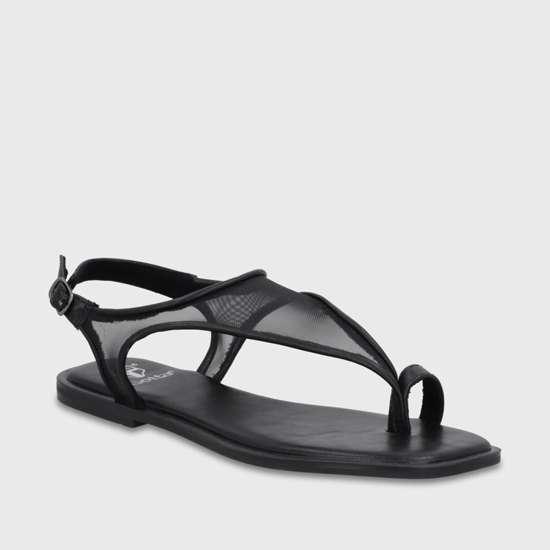 SANDALIA NEGRA MUJER 65681 - 2