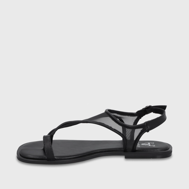 SANDALIA NEGRA MUJER 65681 - 4