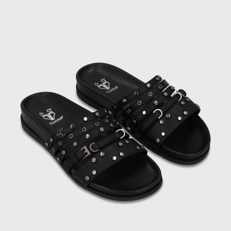 SANDALIA NEGRA MUJER 64160 - 3