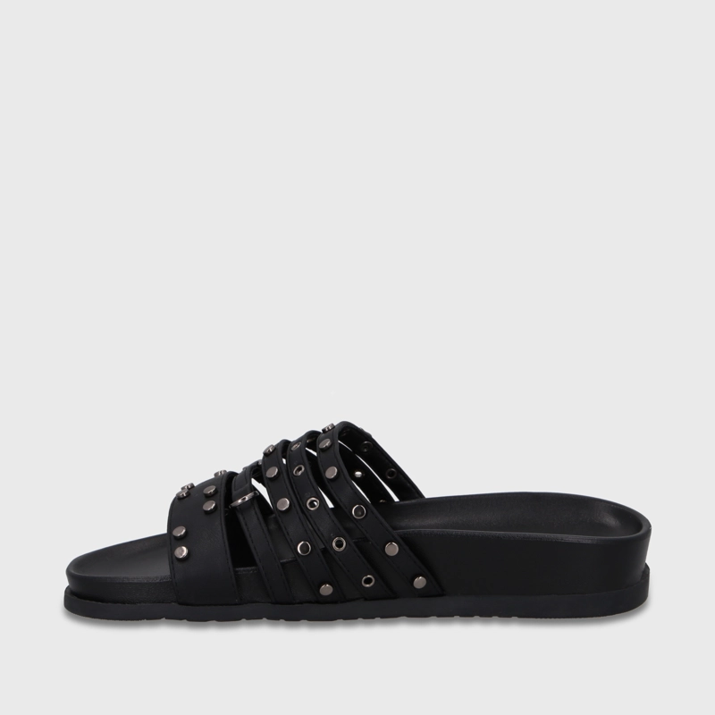 SANDALIA NEGRA MUJER 64160 - 4