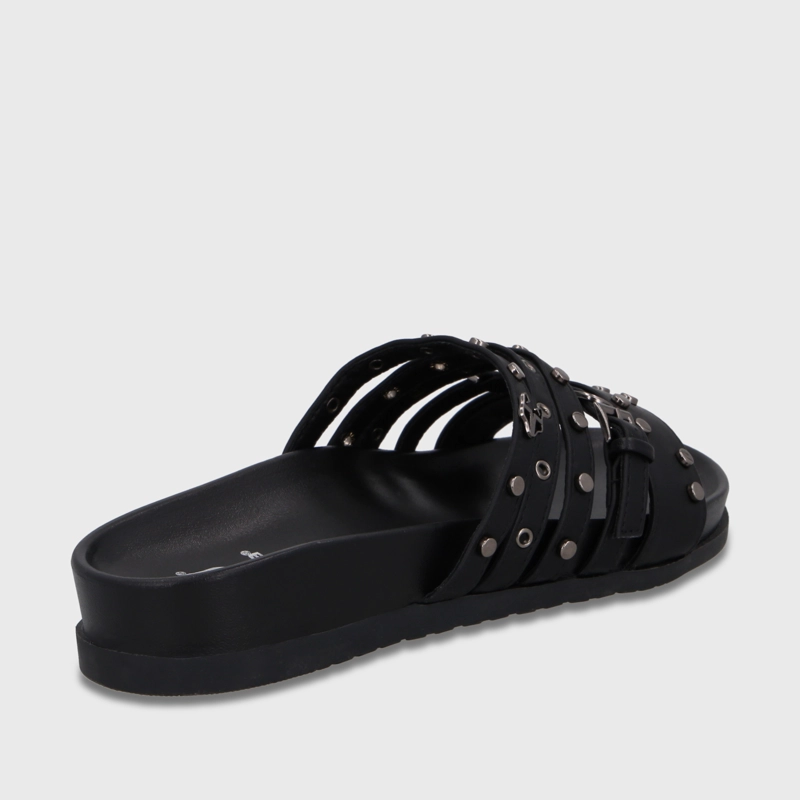 SANDALIA NEGRA MUJER 64160 - 5