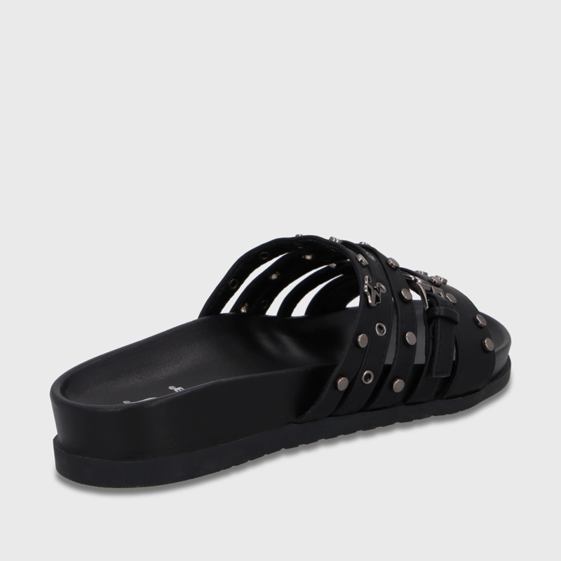 SANDALIA NEGRA MUJER 64160 - 5