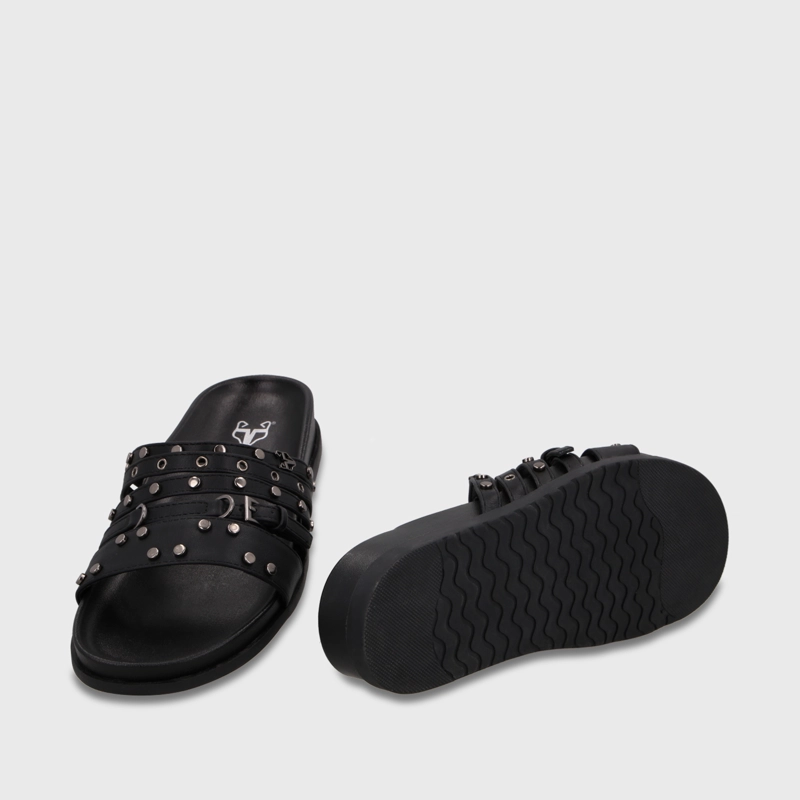 SANDALIA NEGRA MUJER 64160 - 7