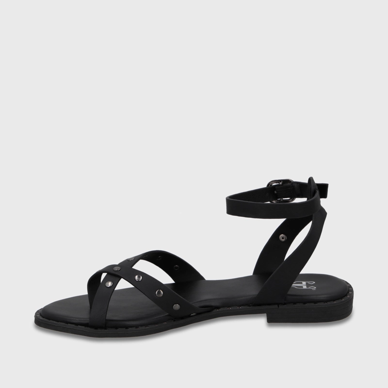 SANDALIA NEGRA MUJER 64140 - 4
