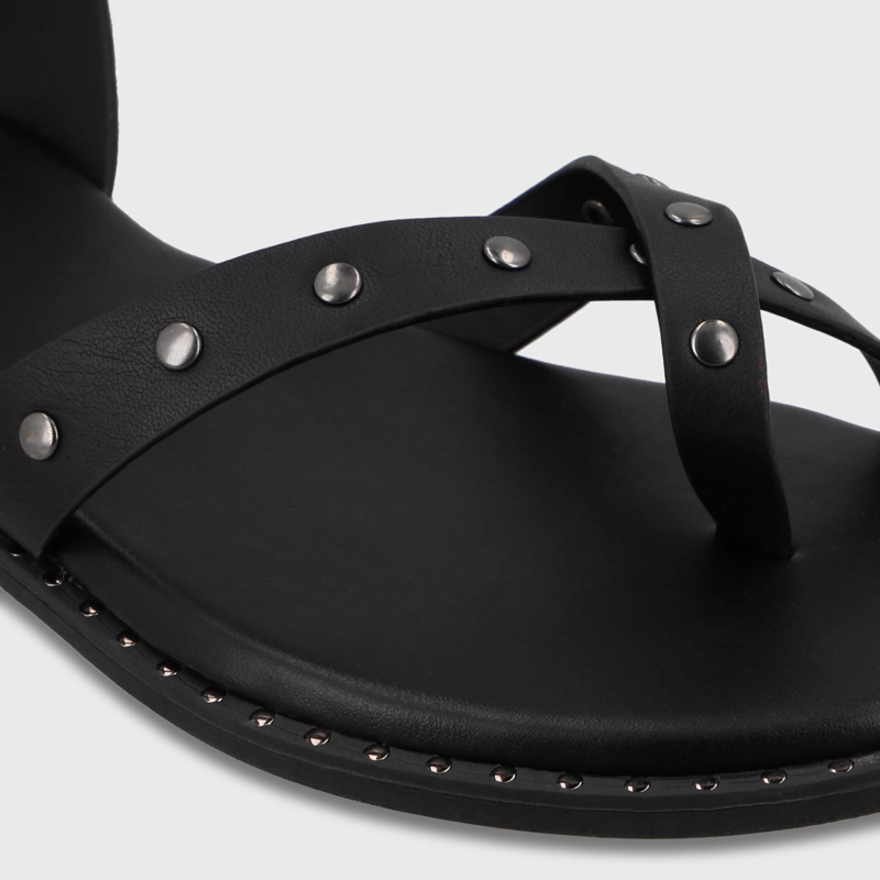 SANDALIA NEGRA MUJER 64140 - 6