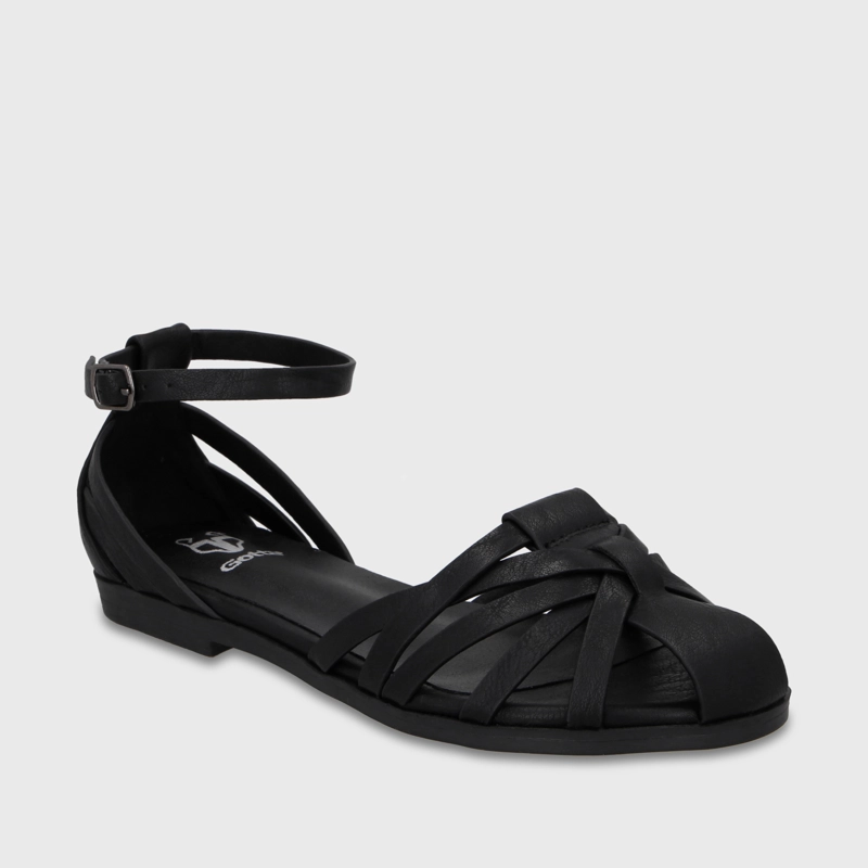 SANDALIA NEGRA MUJER 64161 - 2