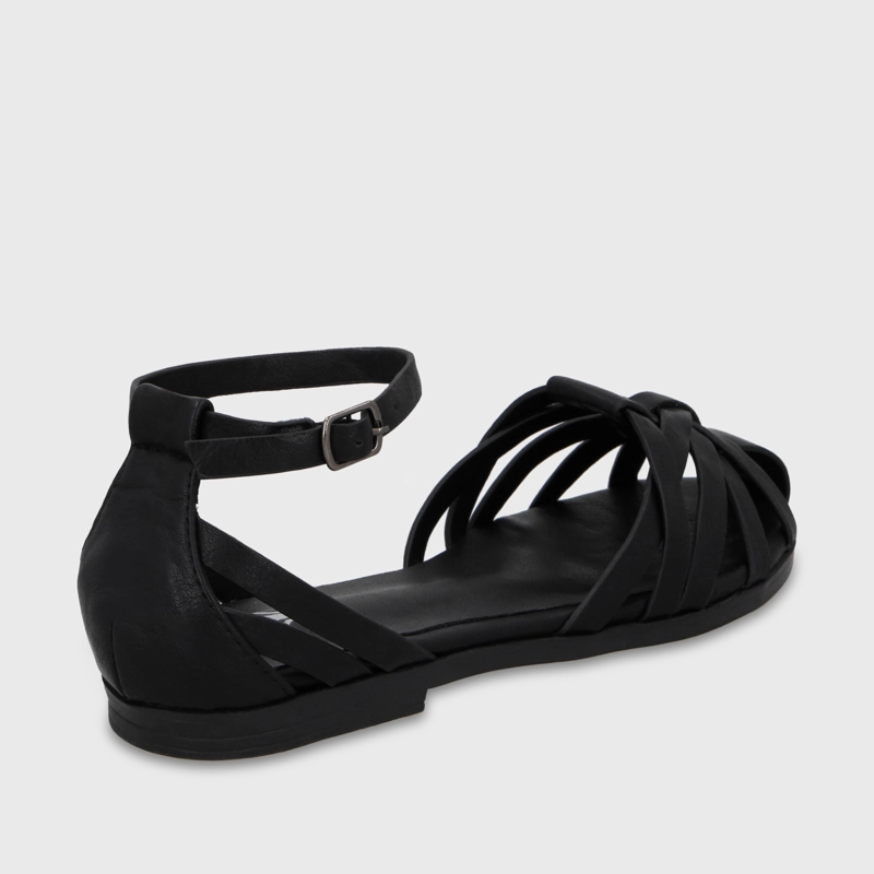 SANDALIA NEGRA MUJER 64161 - 5