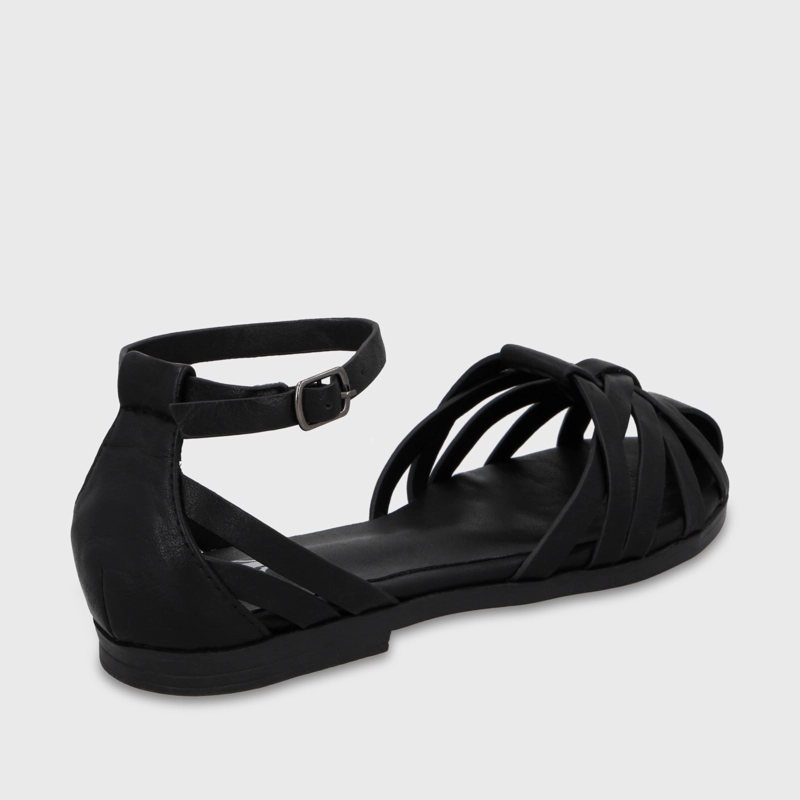 SANDALIA NEGRA MUJER 64161 - 5