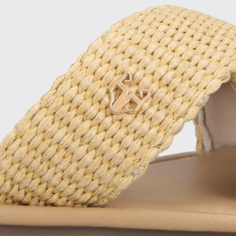 SANDALIA BEIGE MUJER 64120 - 6