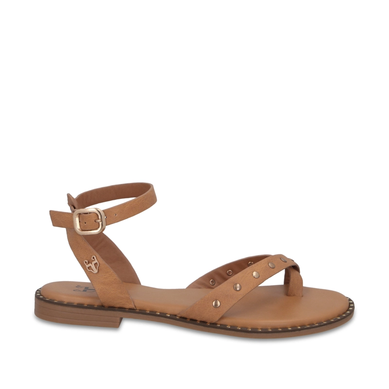 SANDALIA CAMEL MUJER 64140 36