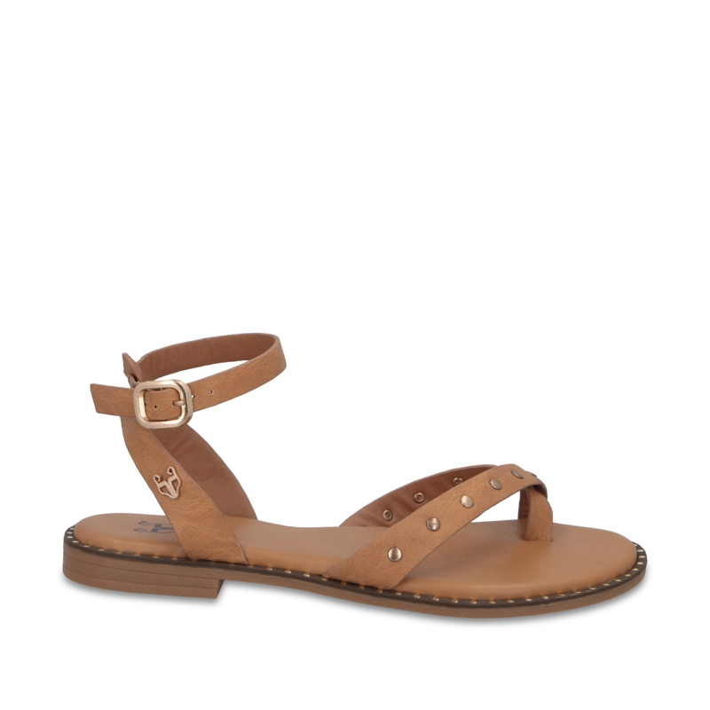 SANDALIA CAMEL MUJER 64140 37