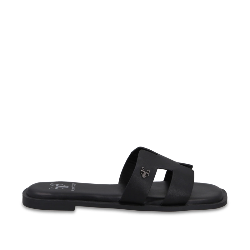 SANDALIA NEGRA MUJER 6411001 - 1