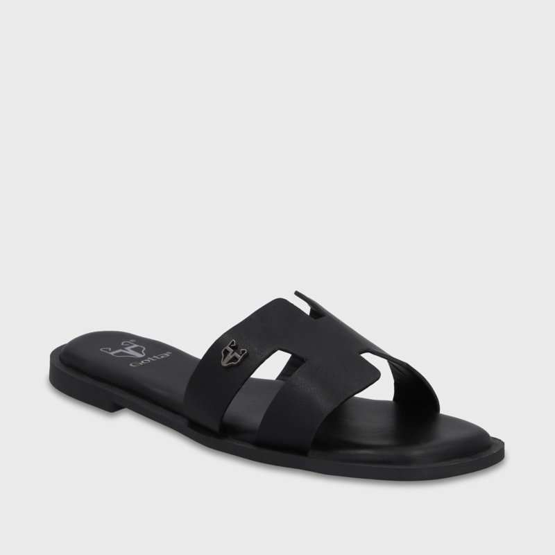 SANDALIA NEGRA MUJER 6411001 - 2