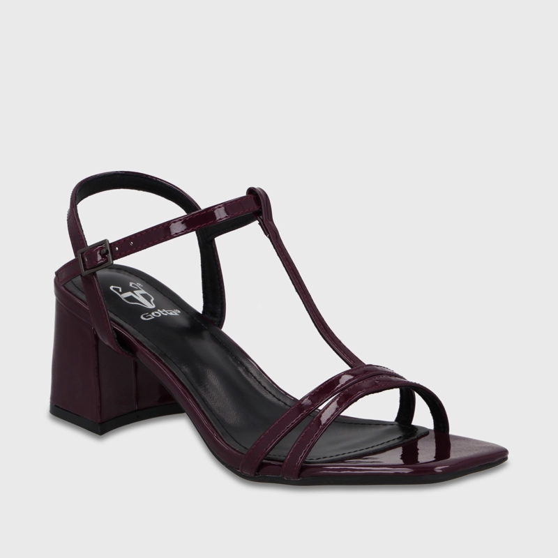 SANDALIA TACO BURDEO MUJER 64031 - 2